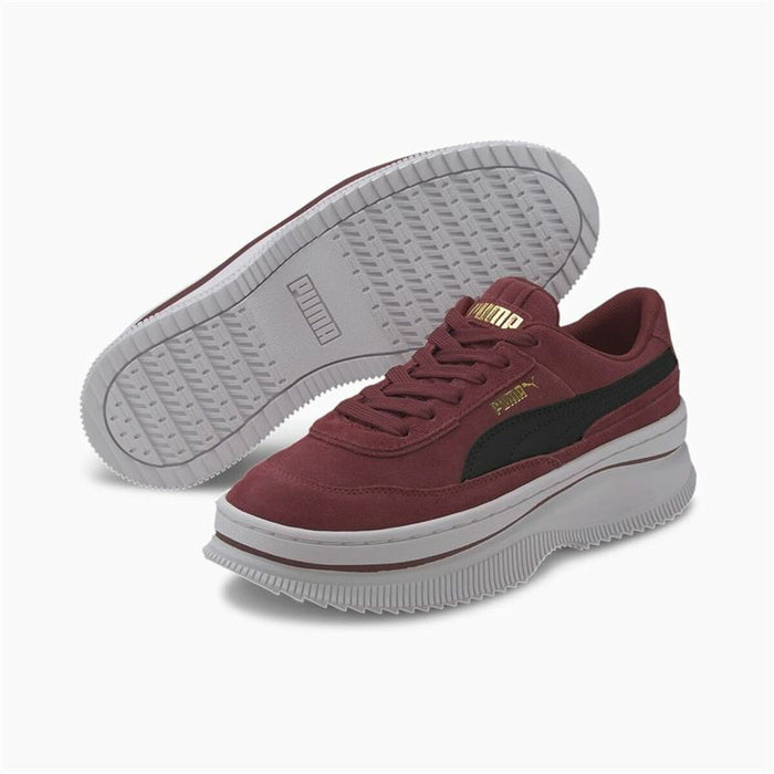 Adidași Casual de Damă Puma Sportswear Deva Suede Roșu Închis