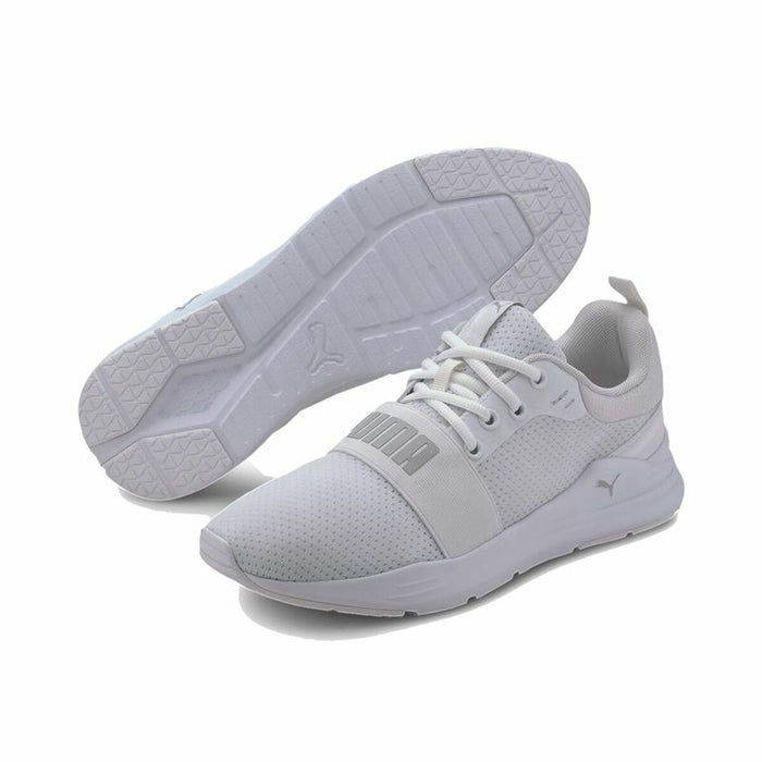 Adidași Puma Wired Run Alb