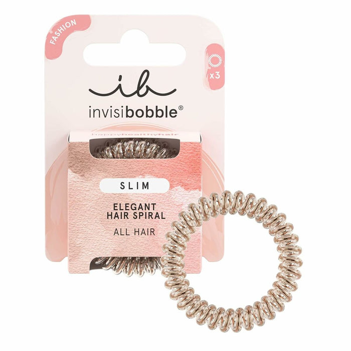 Elastice de Păr Invisibobble   Bronz (3 Unități)