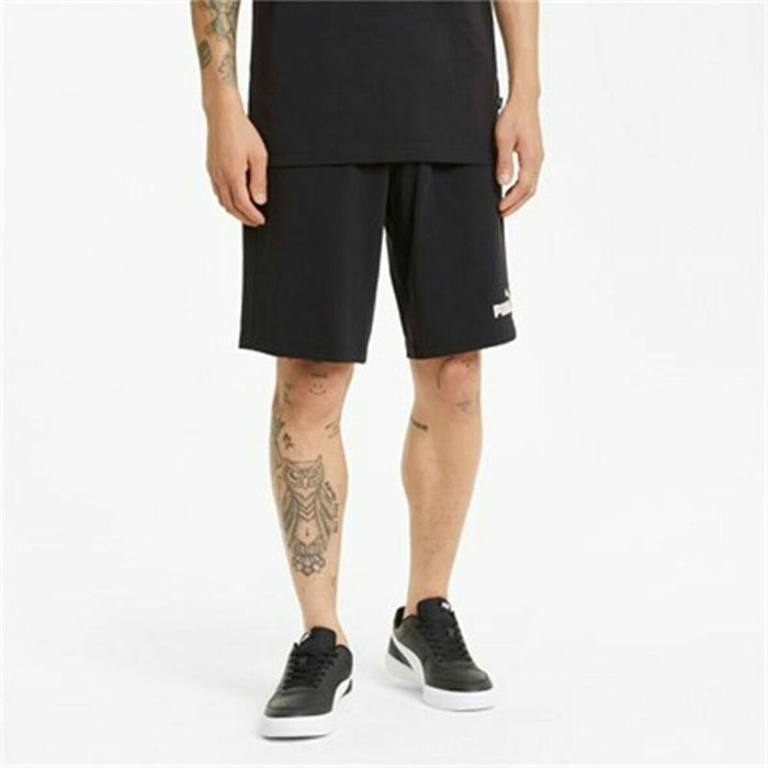 Pantaloni Scurți Sport pentru Bărbați Puma Essentials Negru