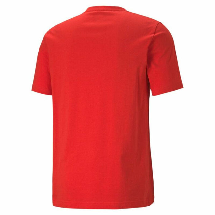Tricou cu Mânecă Scurtă Bărbați Puma Essentials+ Roșu
