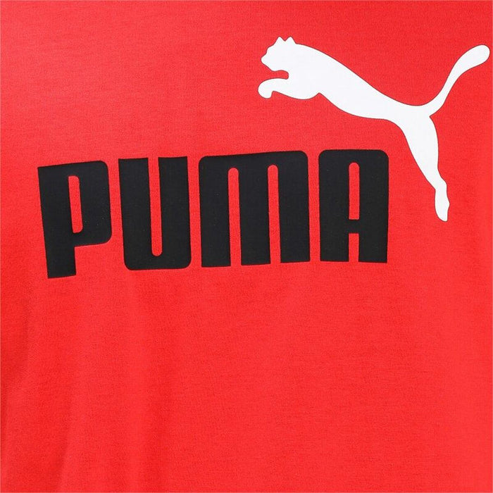 Tricou cu Mânecă Scurtă Bărbați Puma Essentials+ Roșu