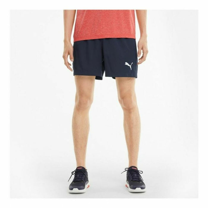 Pantaloni pentru Adulți Puma Active Woven M Albastru închis