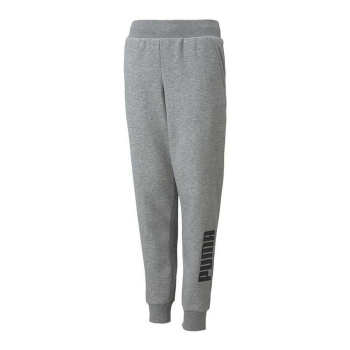 Pantalon de Trening pentru Copii Puma Power Logo Gri