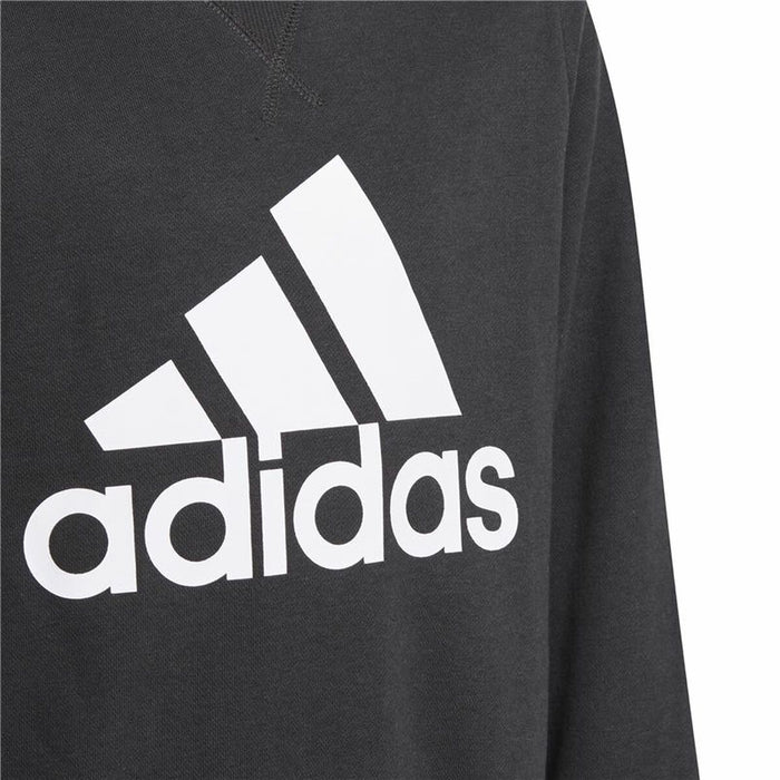 Hanorac fără Glugă Copii Adidas Essentials Negru