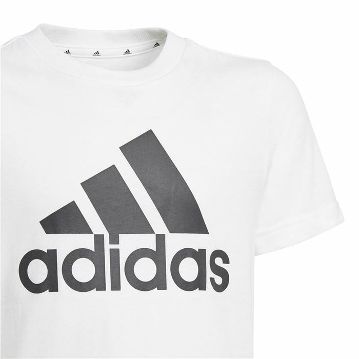 Tricou cu Mânecă Scurtă Adidas Essentials  Alb