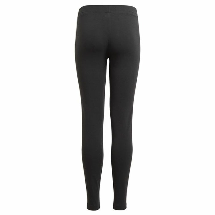 Colanți Sport pentru Copii Adidas Essentials 3 Stripes Negru