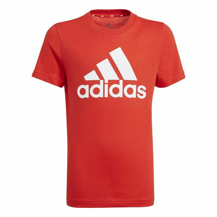 Tricou cu Mânecă Scurtă Adidas Essentials  vivid Roșu