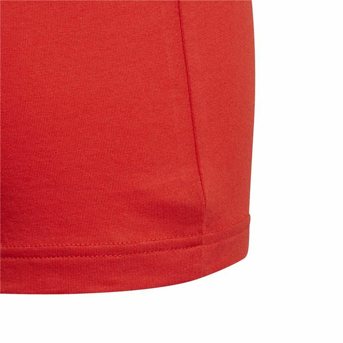 Tricou cu Mânecă Scurtă Adidas Essentials  vivid Roșu