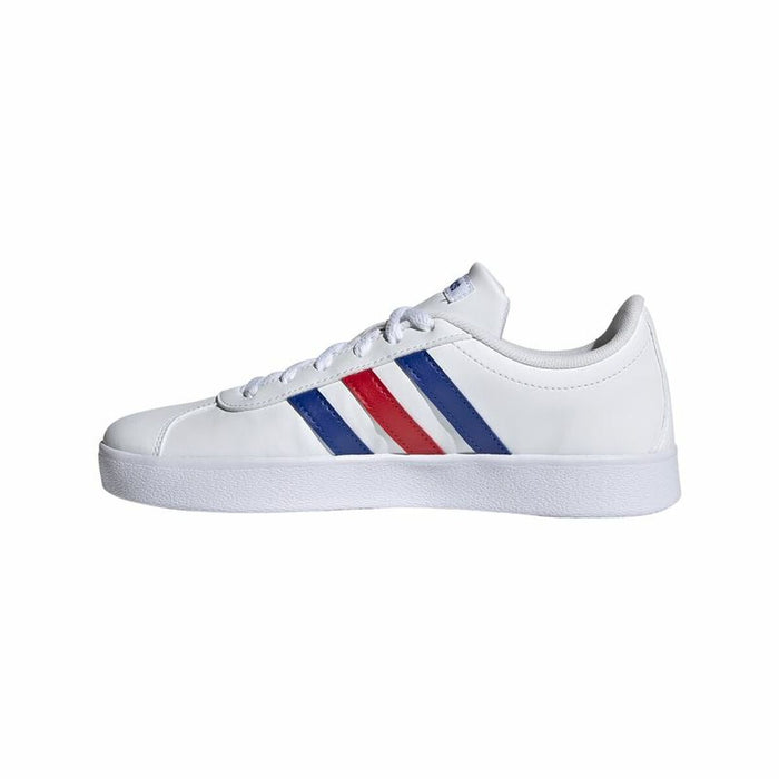 Adidași pentru Copii Adidas VL Court 2.0 Alb