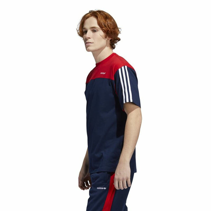 Tricou cu Mânecă Scurtă Bărbați Adidas Classics Bleumarin