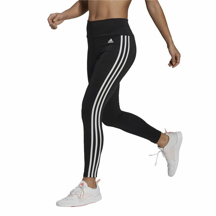 Colanți Sport de Damă Adidas Designed To Move 3 Stripes Negru