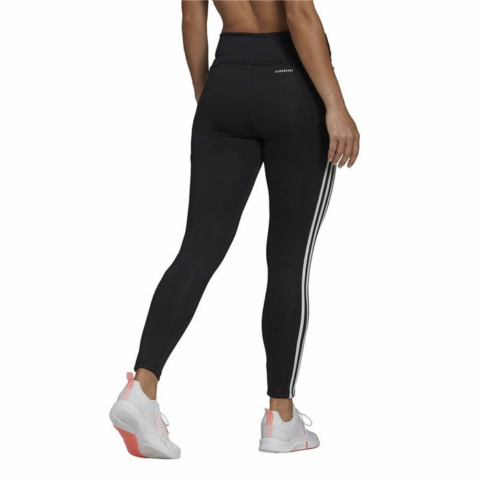 Colanți Sport de Damă Adidas Designed To Move 3 Stripes Negru