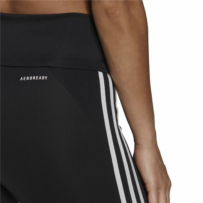 Colanți Sport de Damă Adidas Designed To Move 3 Stripes Negru