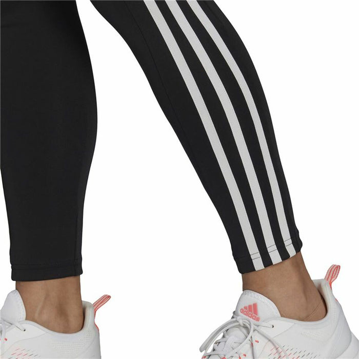 Colanți Sport de Damă Adidas Designed To Move 3 Stripes Negru