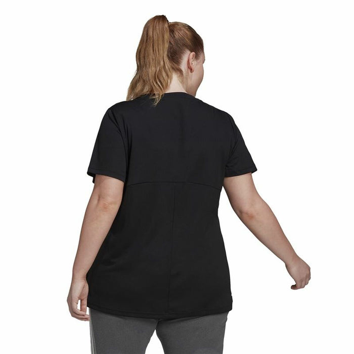 Tricou cu Mânecă Scurtă Femei Adidas Aeroready Designed 2 Move Negru