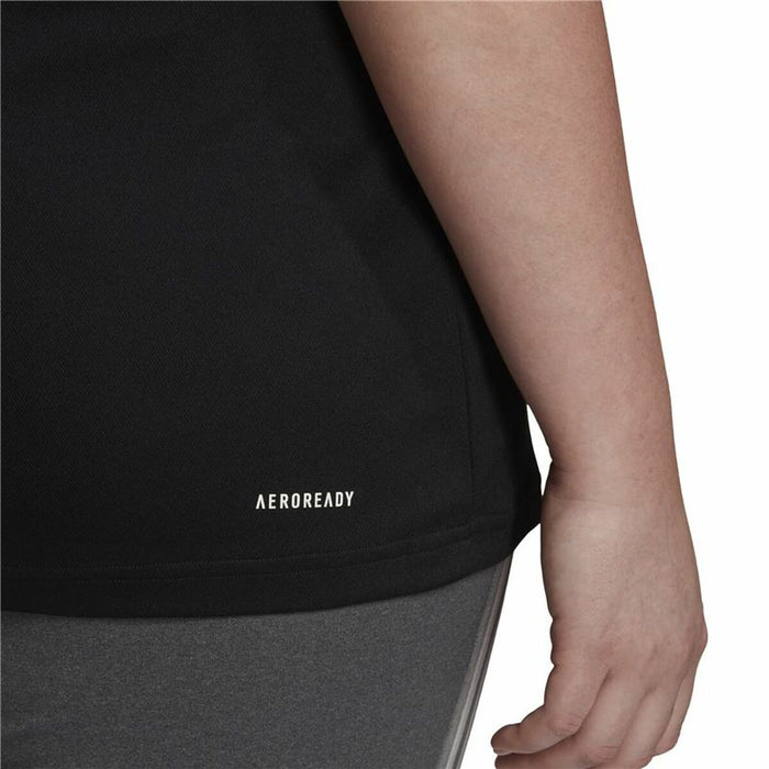 Tricou cu Mânecă Scurtă Femei Adidas Aeroready Designed 2 Move Negru