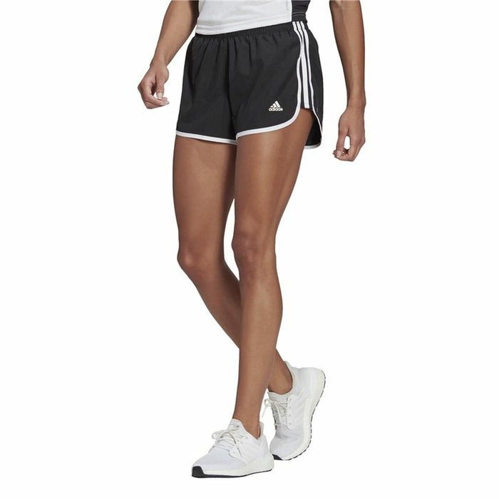 Pantaloni Scurți Sport pentru Damă Adidas Marathon 20 Negru 4"