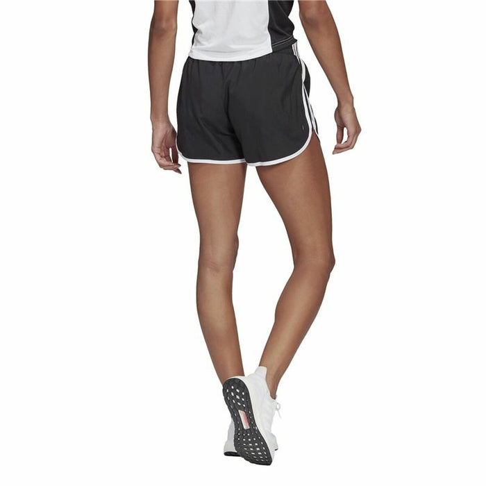 Pantaloni Scurți Sport pentru Damă Adidas Marathon 20 Negru 4"