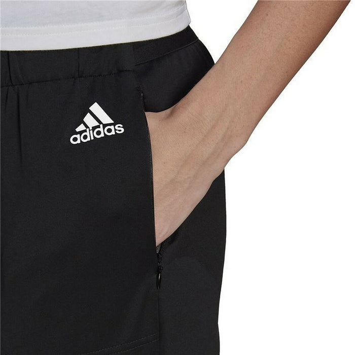 Pantaloni lungi de sport Adidas Sportswear Versatile Femeie Negru