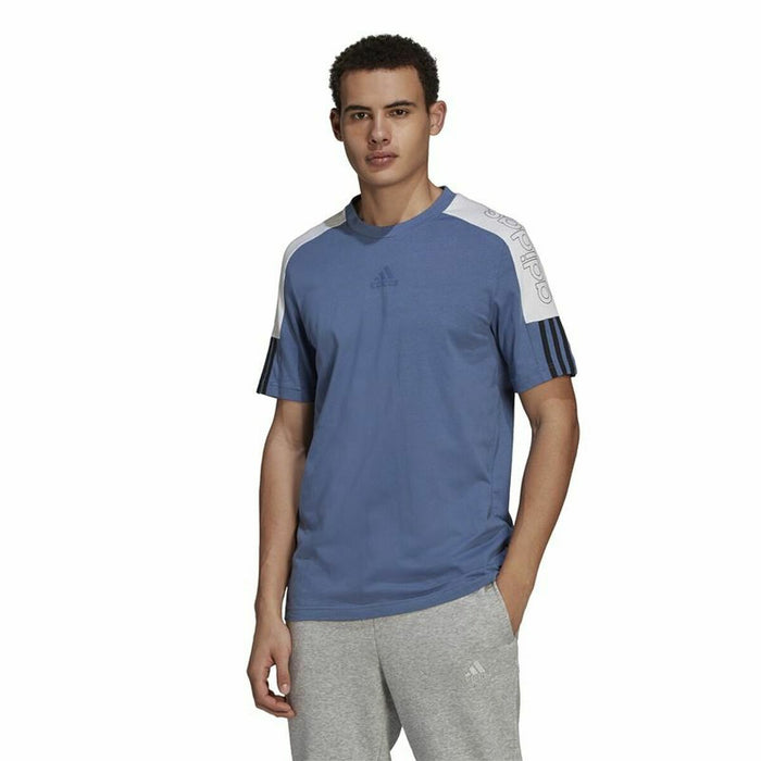 Tricou cu Mânecă Scurtă Bărbați Adidas  Essentials