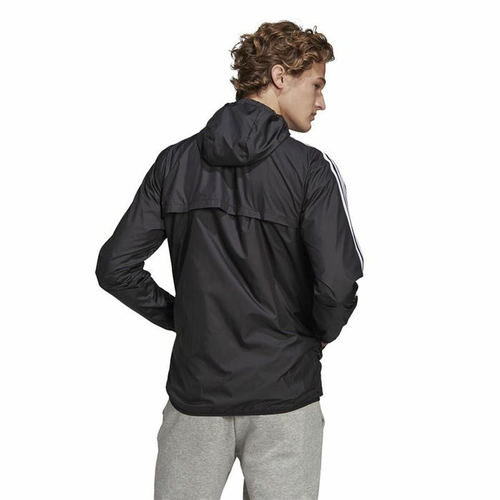 Jachetă Rezistentă la Vânt Unisex Adidas Essentials Negru