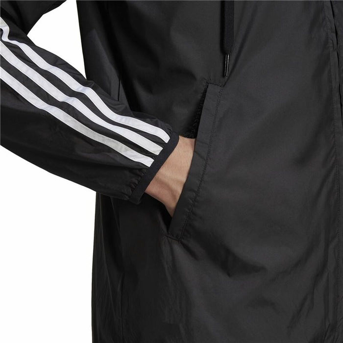 Jachetă Rezistentă la Vânt Unisex Adidas Essentials Negru