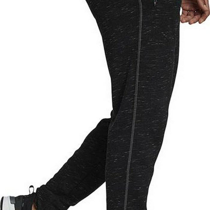 Pantaloni lungi de sport Adidas Essentials Mélange Negru Bărbați