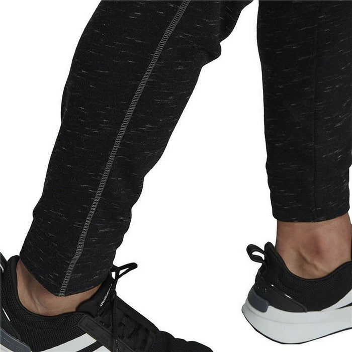 Pantaloni lungi de sport Adidas Essentials Mélange Negru Bărbați