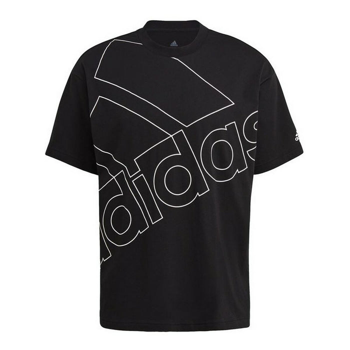 Tricou cu Mânecă Scurtă Bărbați Adidas Giant Logo Negru