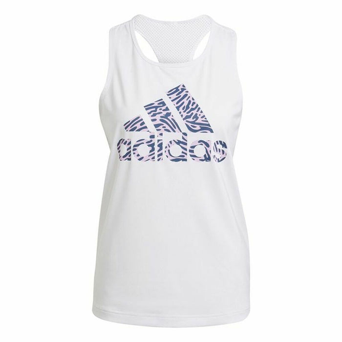Tricou cu Bretele Damă Adidas U4U Aeroready Alb
