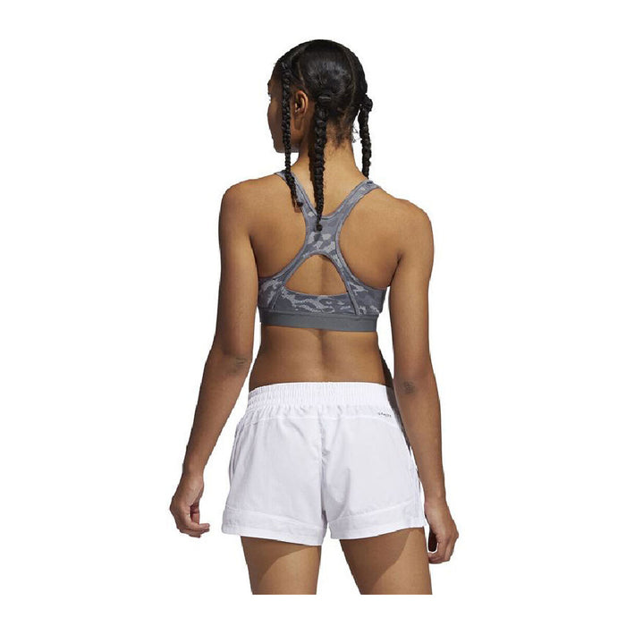 Sutien Sport Adidas Believe This Medium Support Gri închis