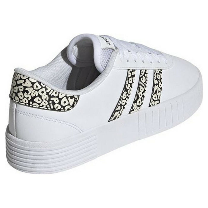 Pantofi sport pentru femei Adidas Court Bold Wonder Alb