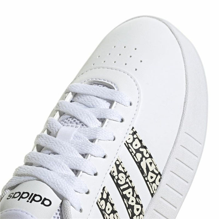 Pantofi sport pentru femei Adidas Court Bold Wonder Alb