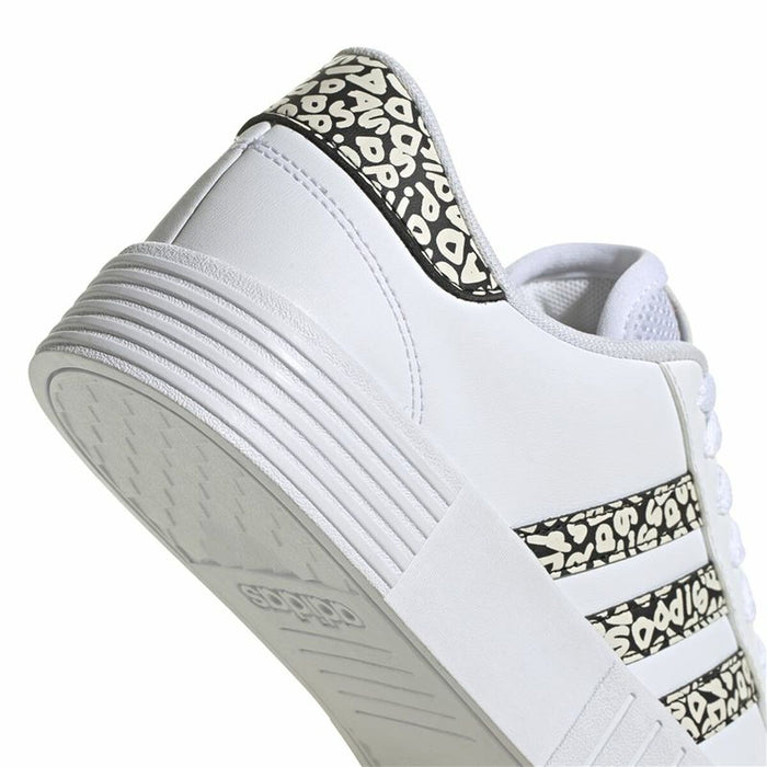 Pantofi sport pentru femei Adidas Court Bold Wonder Alb