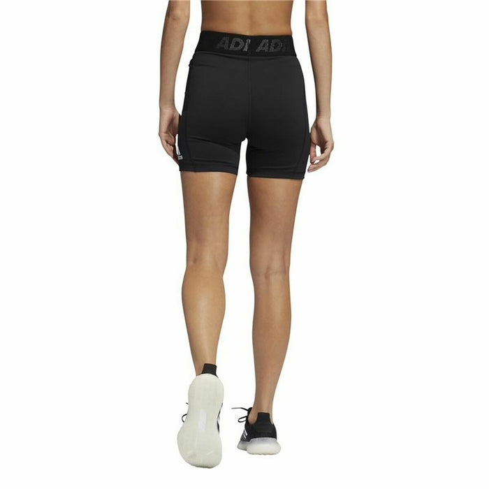 Colanți Sport de Damă Adidas Techfit Badge os Sport 3" Negru