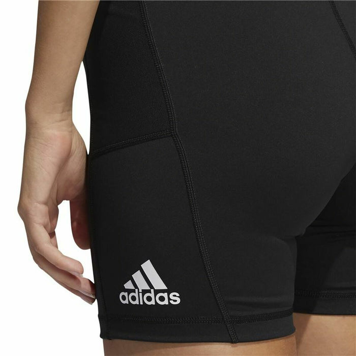 Colanți Sport de Damă Adidas Techfit Badge os Sport 3" Negru
