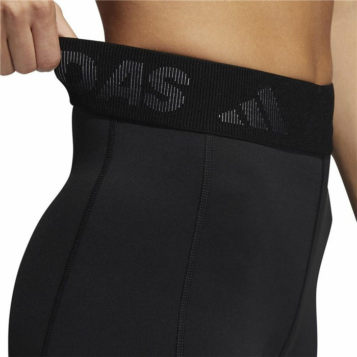 Colanți Sport de Damă Adidas Techfit Badge Negru