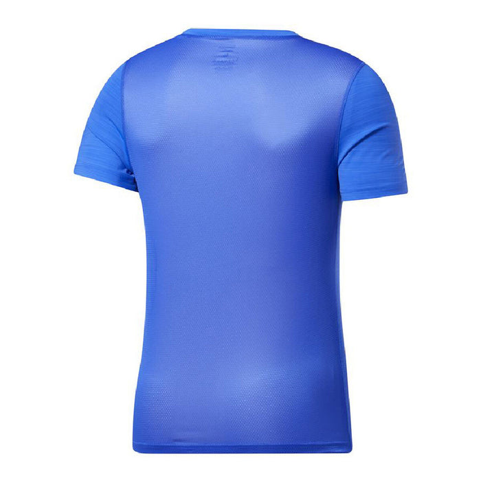 Tricou cu Mânecă Scurtă Bărbați Reebok Workout Ready Activchill Albastru