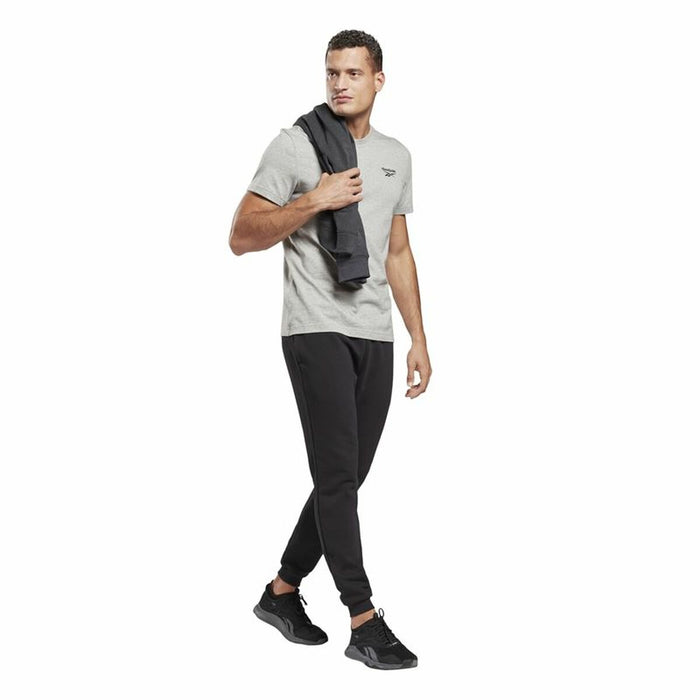 Tricou cu Mânecă Scurtă Bărbați Reebok Identity Gri