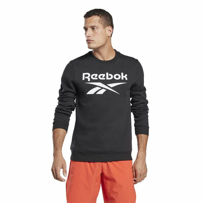 Hanorac fără Glugă Bărbați Reebok Identity Negru