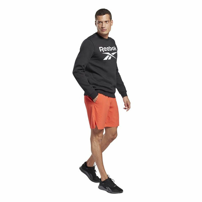 Hanorac fără Glugă Bărbați Reebok Identity Negru