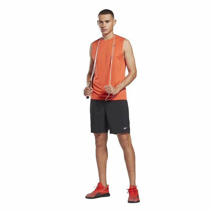 Pantaloni pentru Adulți Reebok Workout Ready Negru