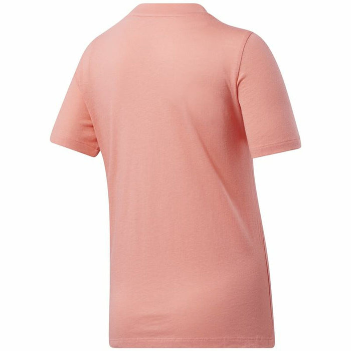 Tricou cu Mânecă Scurtă Femei Reebok Identity Logo Roz