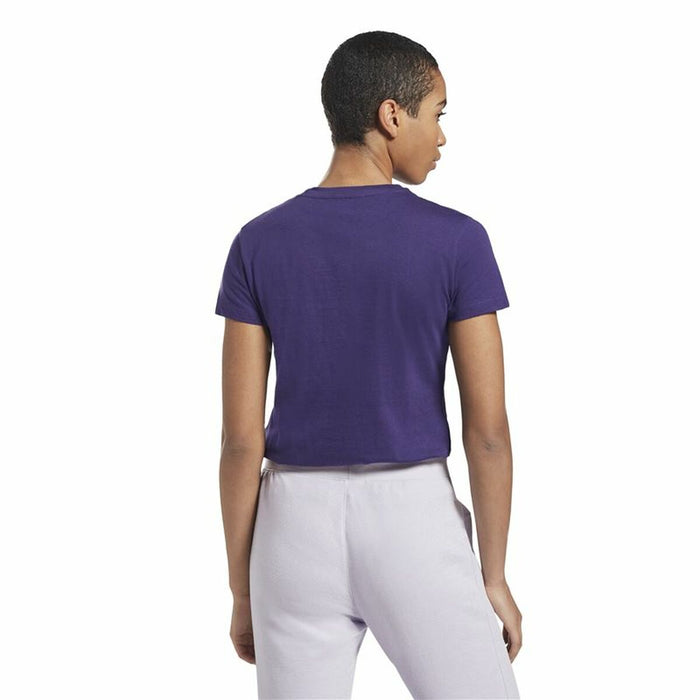 Tricou cu Mânecă Scurtă Femei Essentials Graphic Reebok Mov