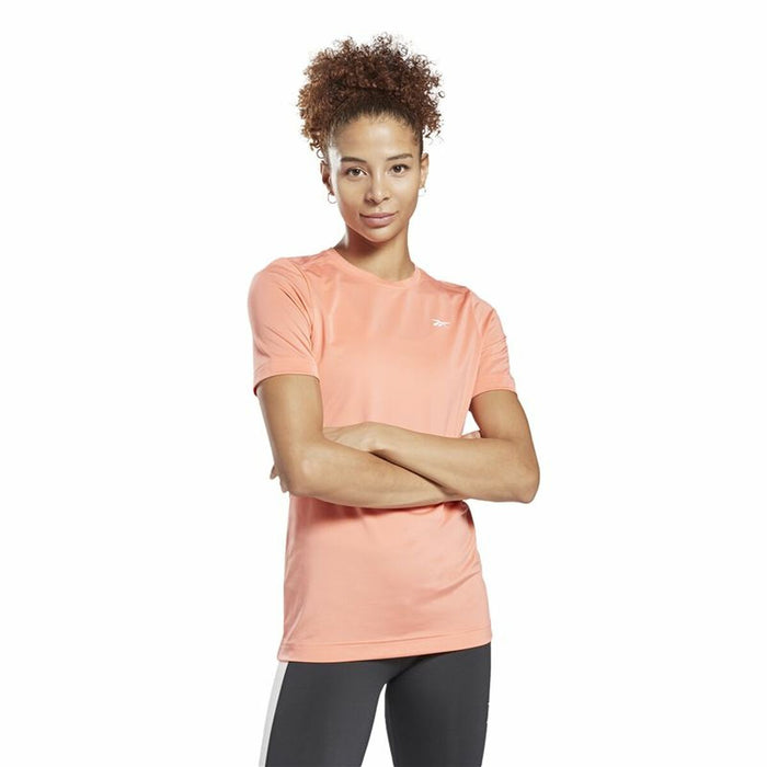 Tricou cu Mânecă Scurtă Femei Workout Ready  Reebok Supremium Roz