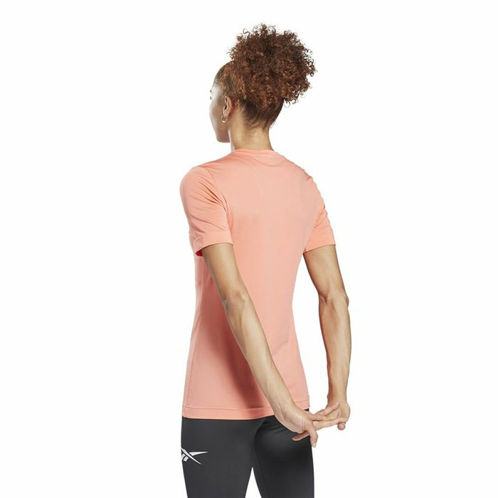 Tricou cu Mânecă Scurtă Femei Workout Ready  Reebok Supremium Roz