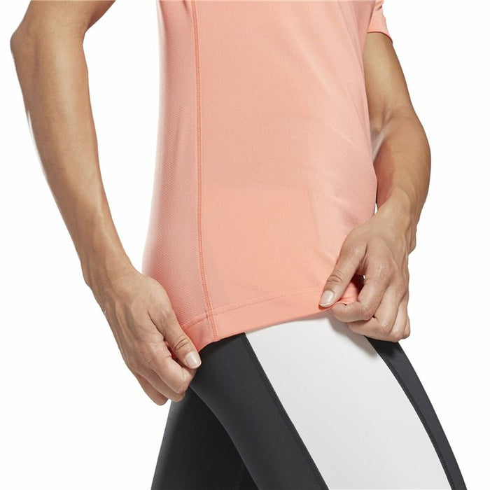 Tricou cu Mânecă Scurtă Femei Workout Ready  Reebok Supremium Roz