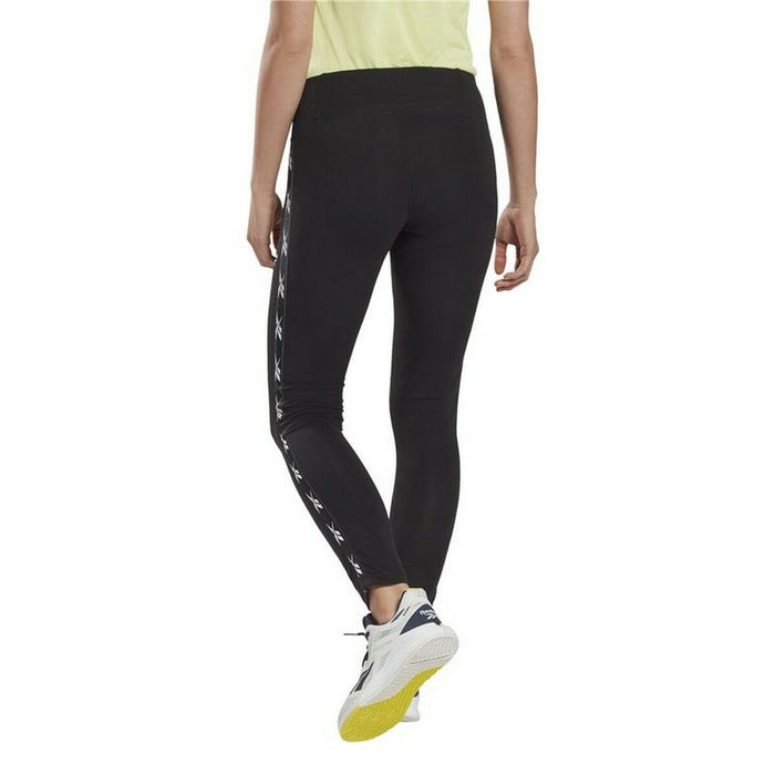 Colanți Sport de Damă Reebok Vector Tape Negru