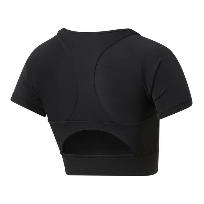Tricou cu Mânecă Scurtă Femei Reebok Training MYT Negru